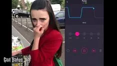 Abspielen Sie trägt im RedTube-Supermarkt einen elektrischen Vibrator