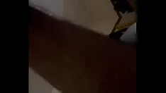 Play slowly slide the cock into her