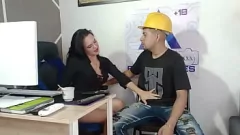 تشغيل الشرج المتشددين مع زوجة بوس - تثبت أنها حبيبتي