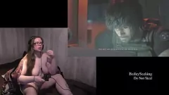 Play Nude Resident Evil 3 Play Through with BBW Gamer Girl and Her Big Tits & Booty